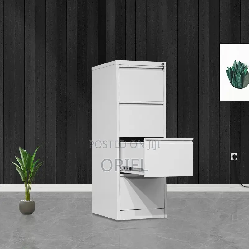 Modern Office Steel Cabinet : 4-Drawer Office Steel Filling Cabinet