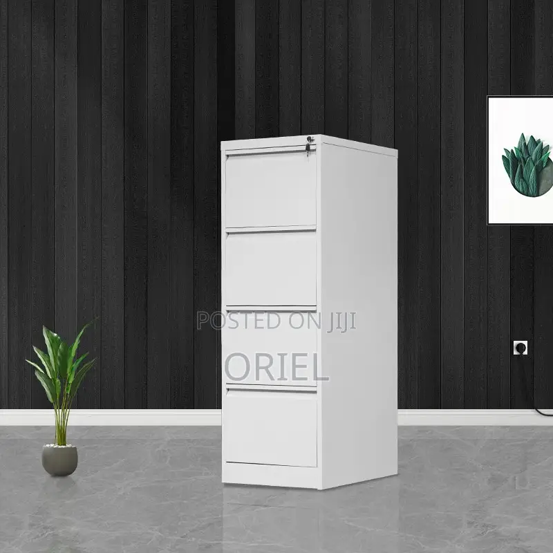 Modern Office Steel Cabinet : 4-Drawer Office Steel Filling Cabinet