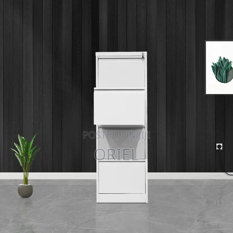 Modern Office Steel Cabinet : 4-Drawer Office Steel Filling Cabinet