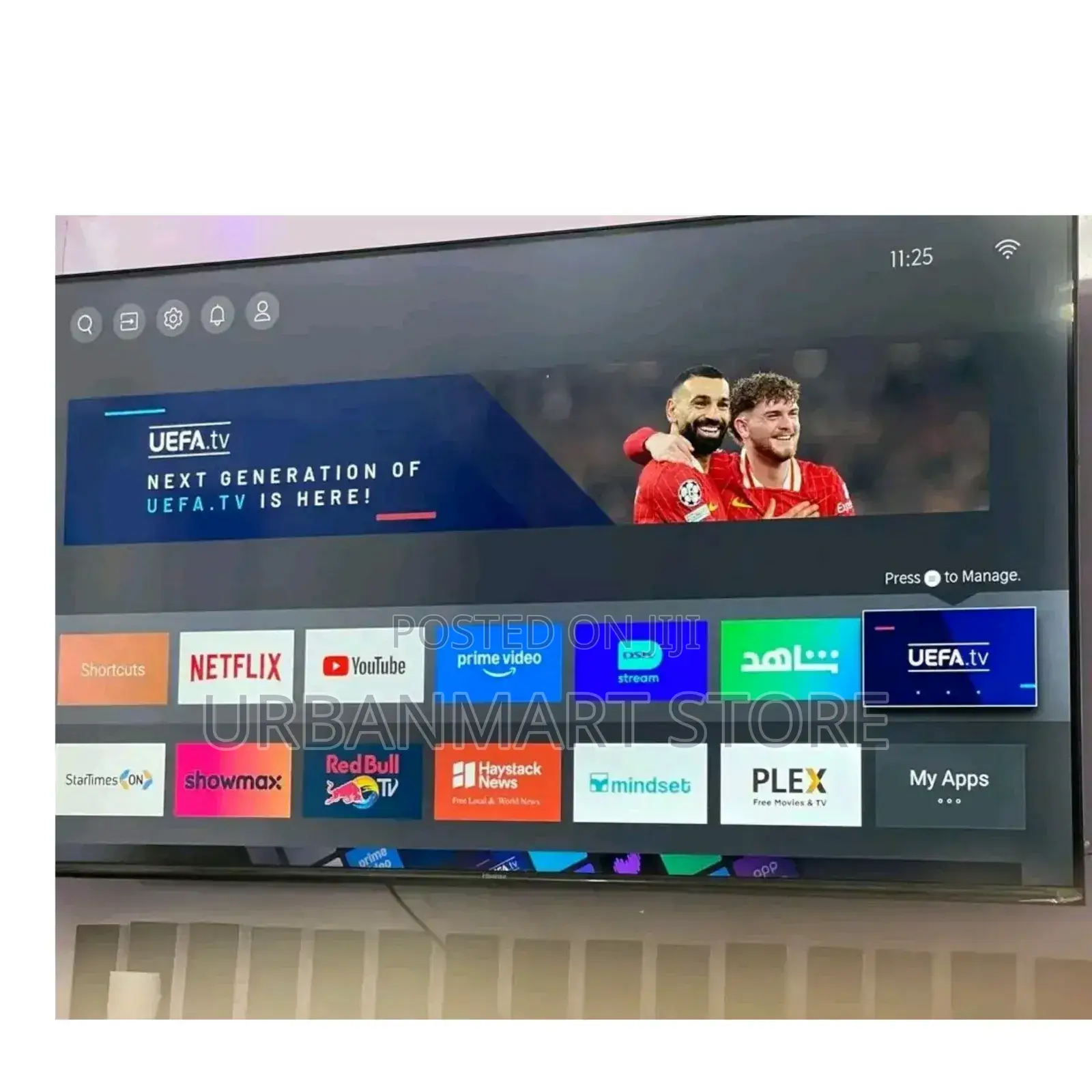 Hisense 43′′ Uhd A6 Series Smart Tv