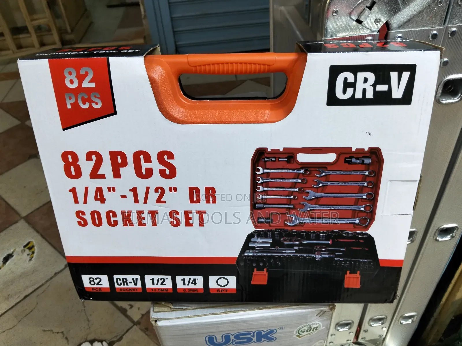 Chrome Vanadium Socket Wrench Set 82 PCS Set All Sizes