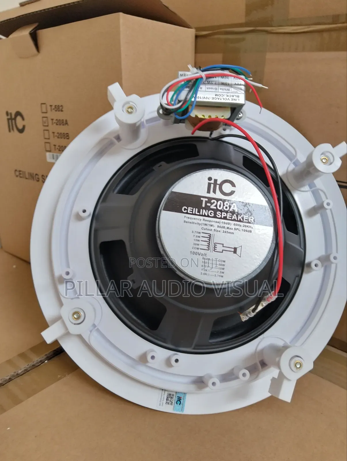 Ceiling Speakers, Itc Ceiling Speakers for Gypsum, Hotel Malls, Itc