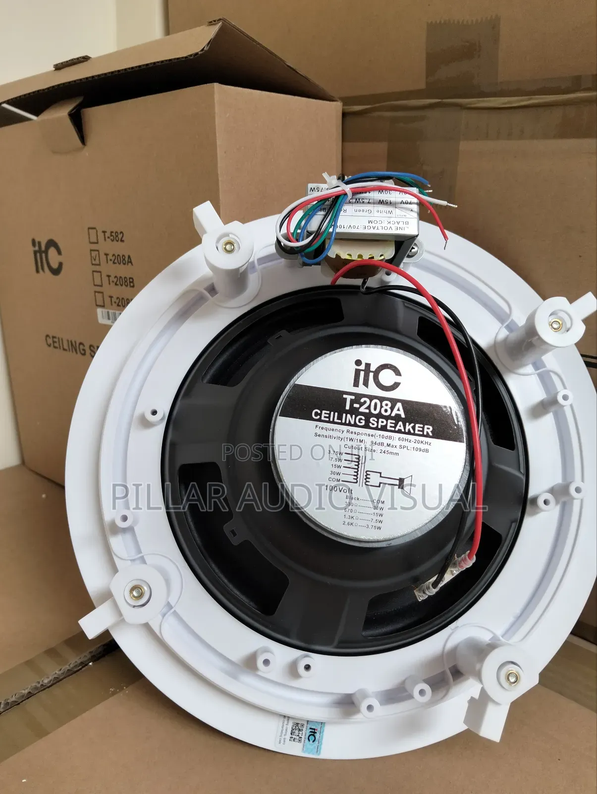 Ceiling Speakers, Itc Ceiling Speakers for Gypsum, Hotel Malls, Itc
