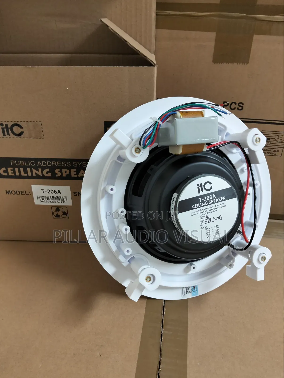 Ceiling Speakers, Amplifiers for Itc,We Also Do Installation Call Us