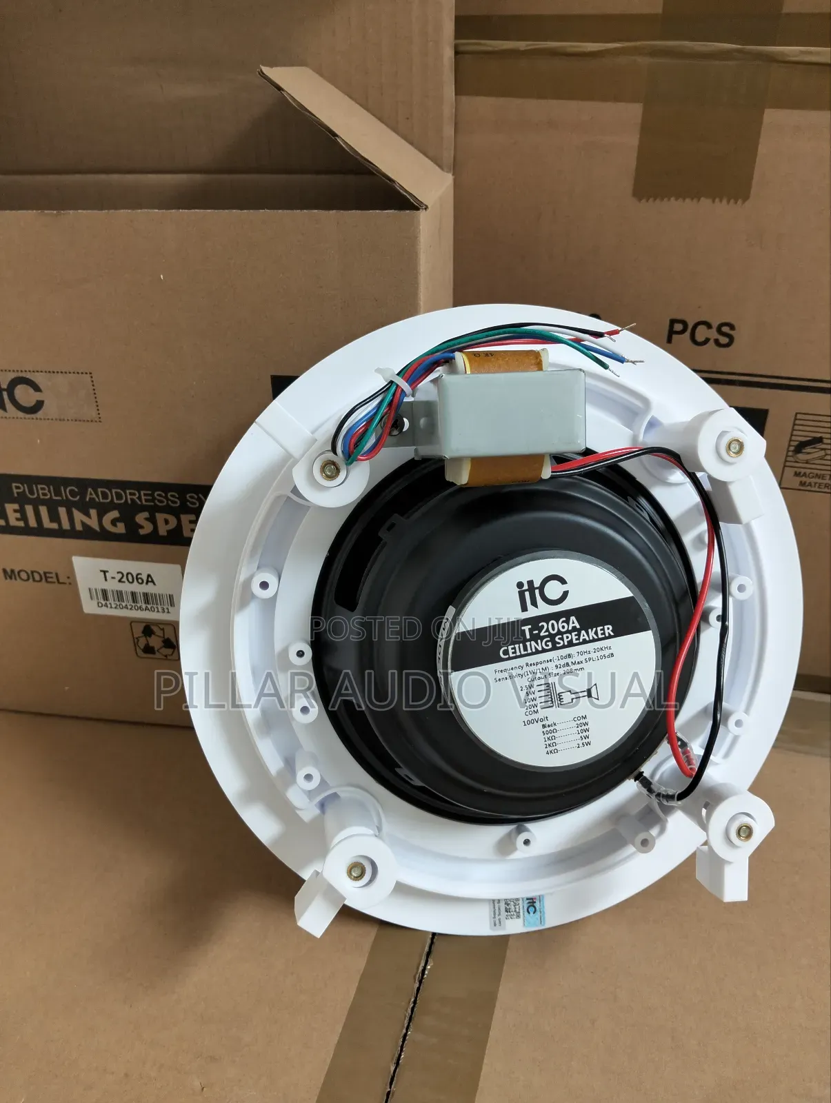 Ceiling Speakers, Amplifiers for Itc,We Also Do Installation Call Us