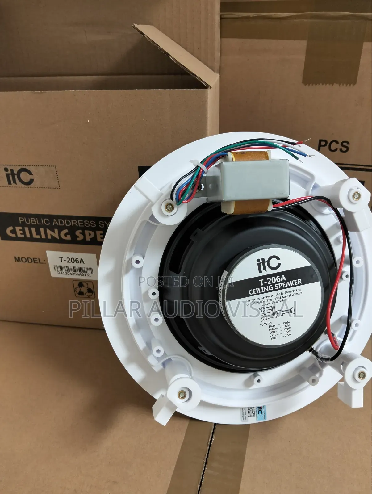 Ceiling Speakers, Amplifiers for Itc,We Also Do Installation Call Us