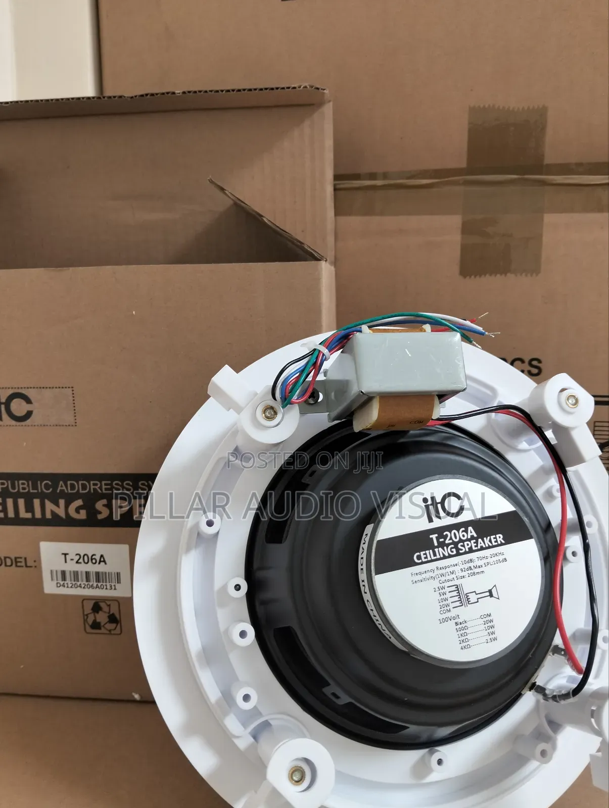 Ceiling Speakers, Amplifiers for Itc,We Also Do Installation Call Us