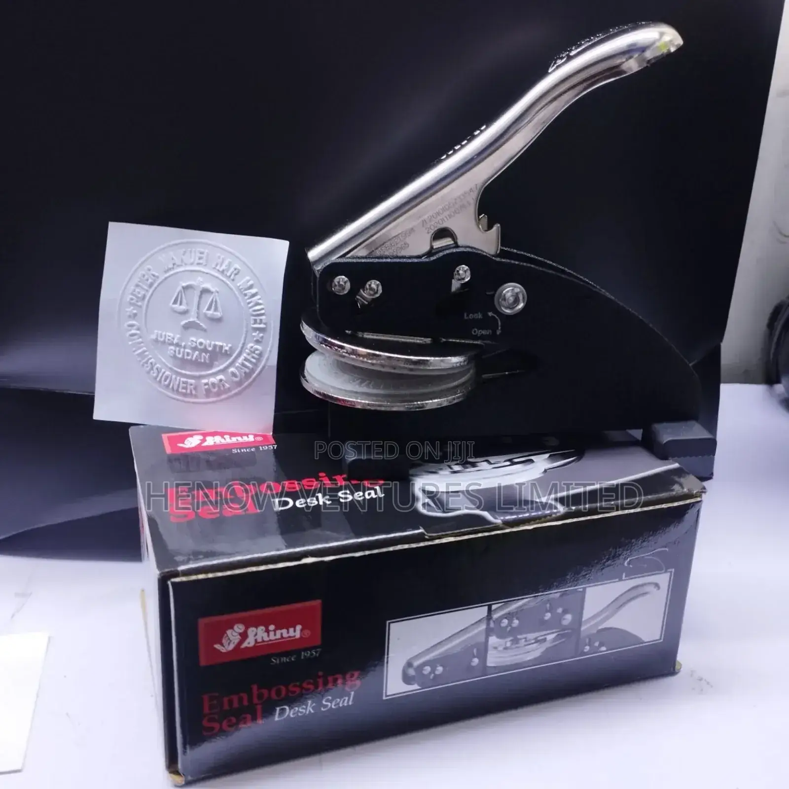 Heavy Duty Embossing Company Seals for Advocates