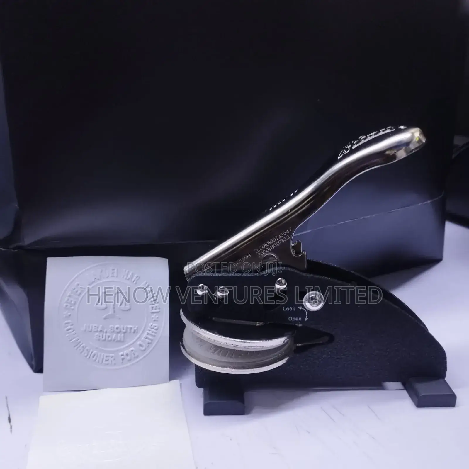 Heavy Duty Embossing Company Seals for Advocates
