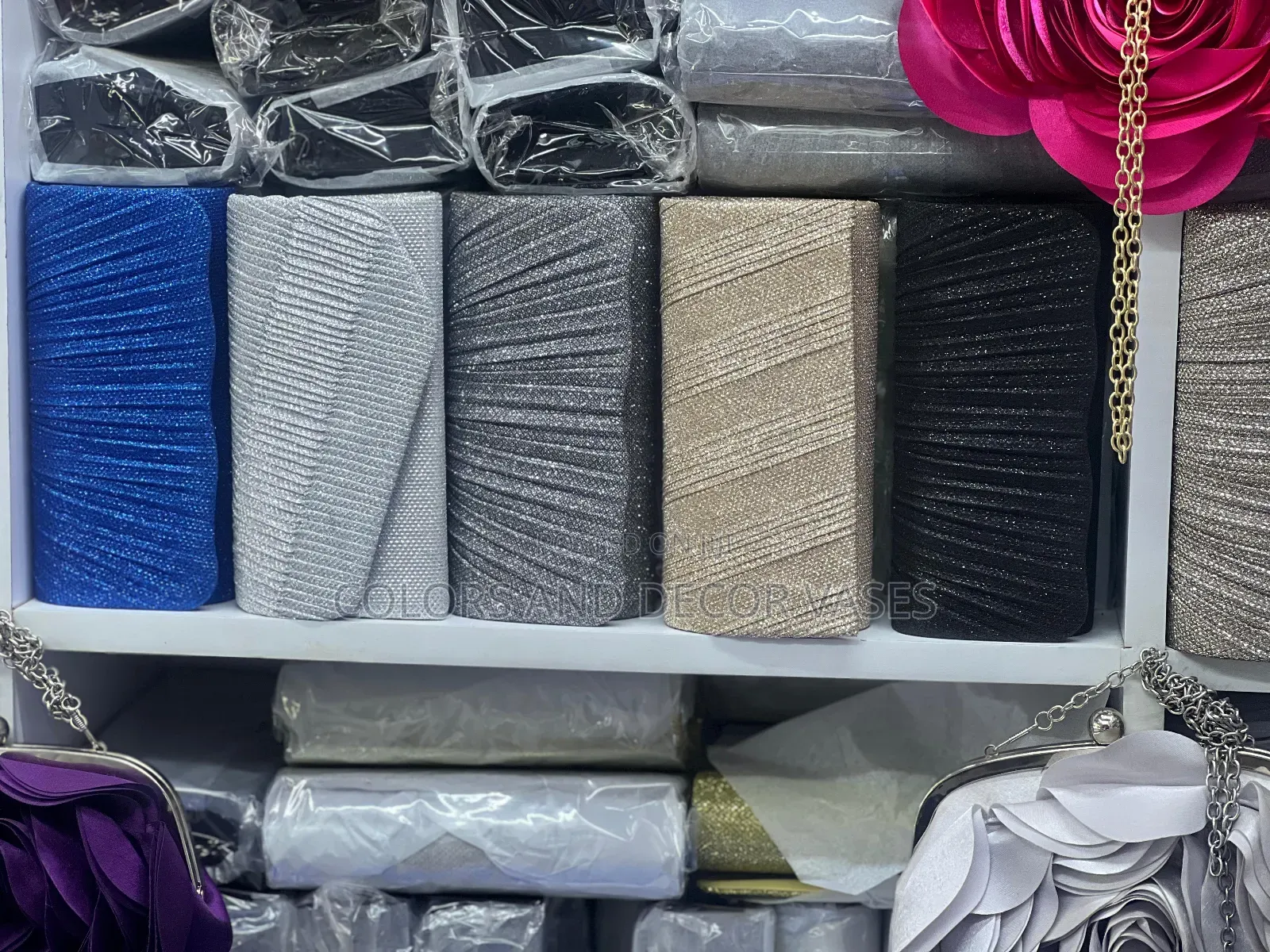Pretty Clutch Bags Variety of Colors