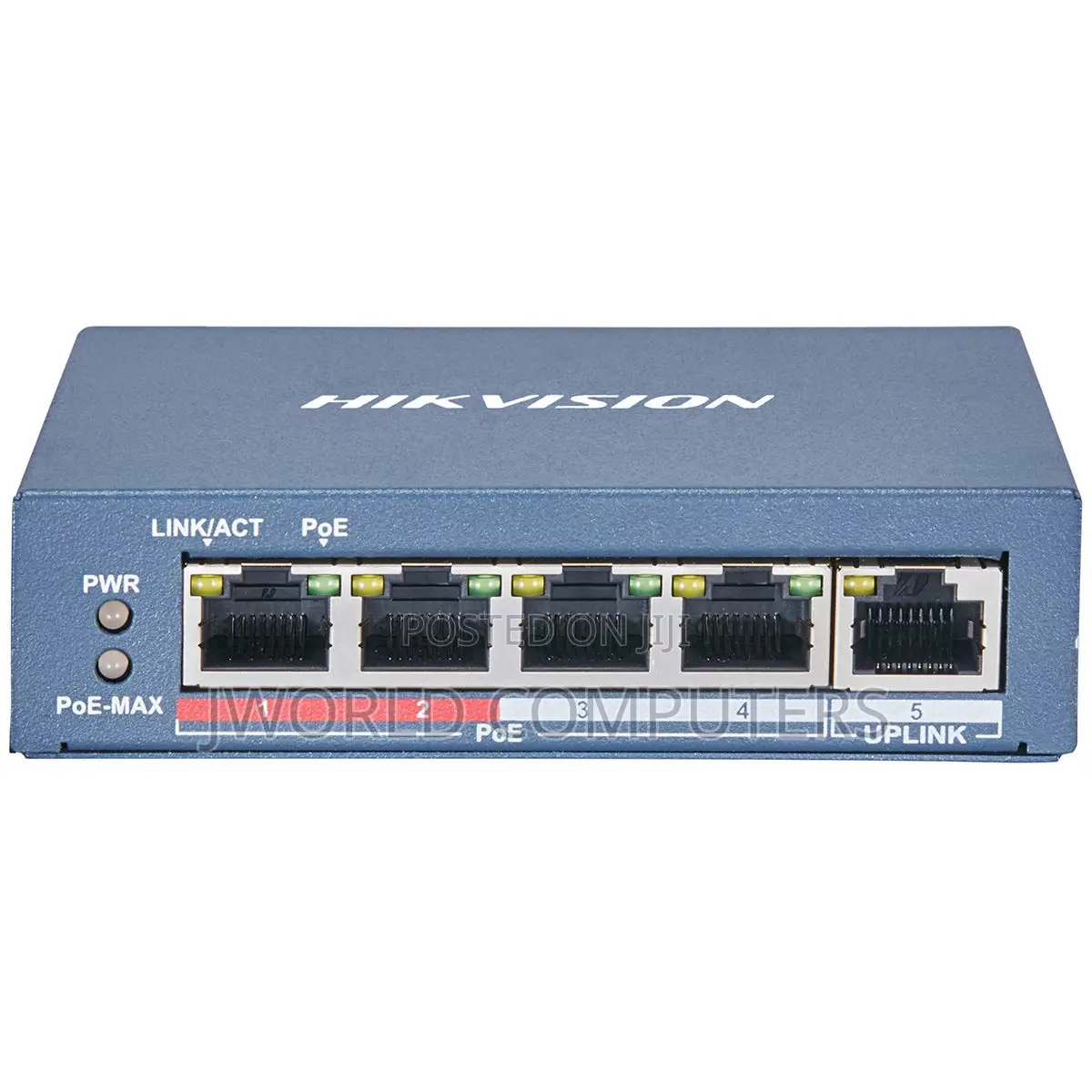 "Hikvision Ds-3e0109p-E/M(b) 8 Ports 100mbps Unmanaged Poe Switch
"