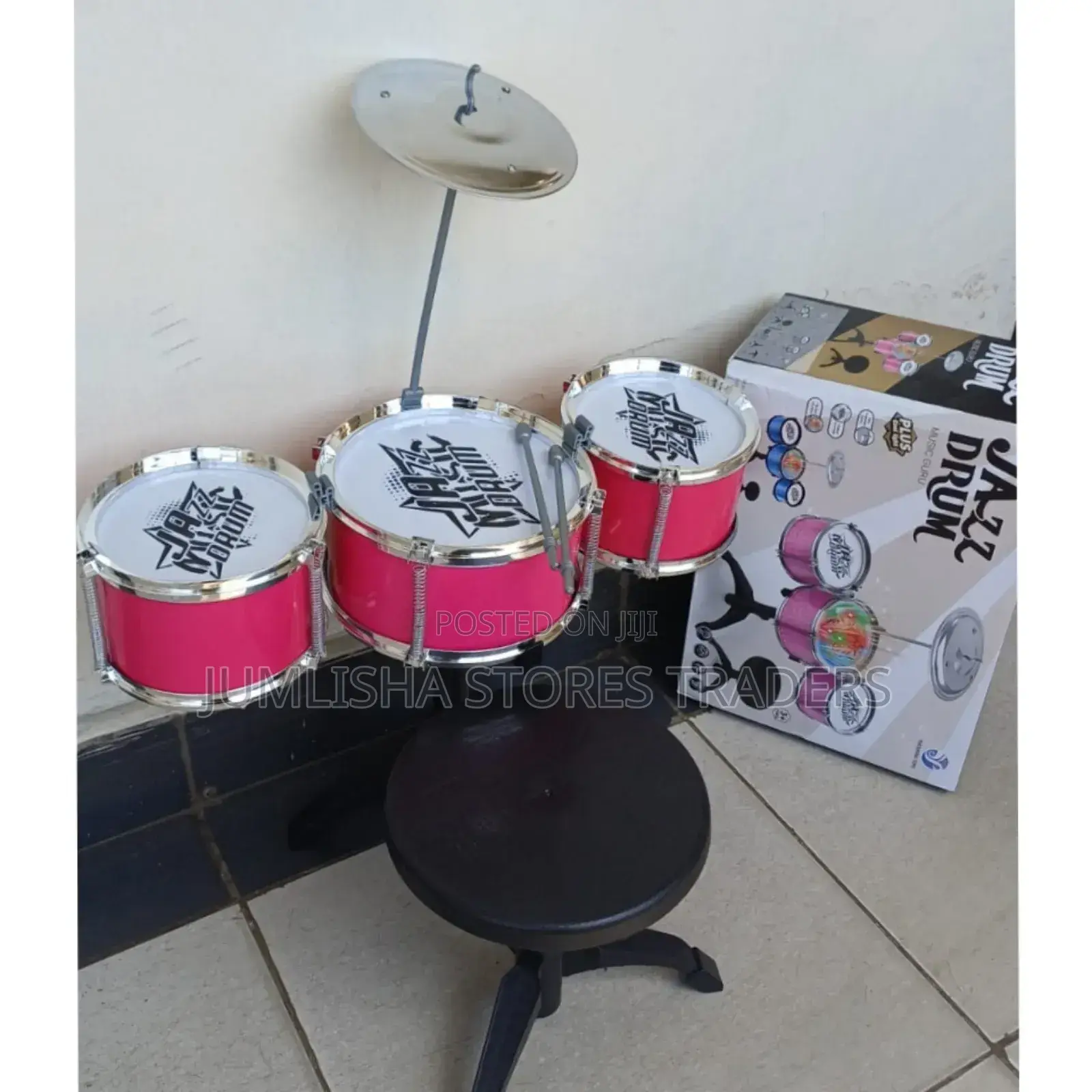 Musical Drum Set for Toddlers, Electric Drum Set for Kids Age 3-9 Yrs