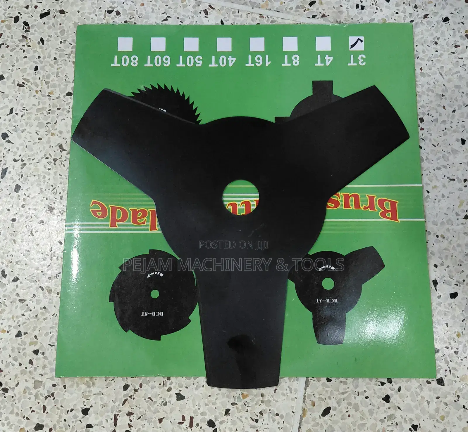 3-Tooth (3t) Brush Cutter Blade