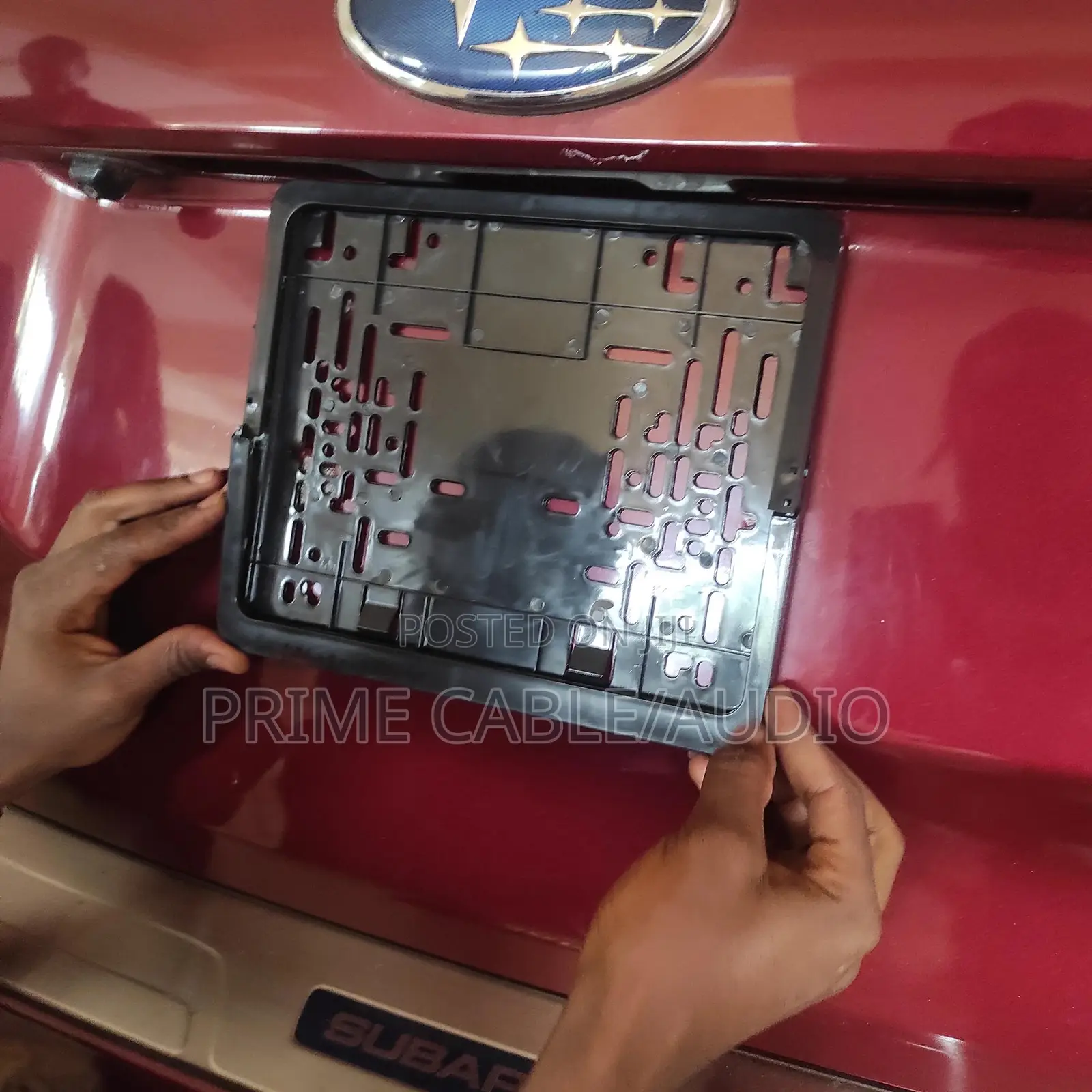 Plastic Number Plates Holders