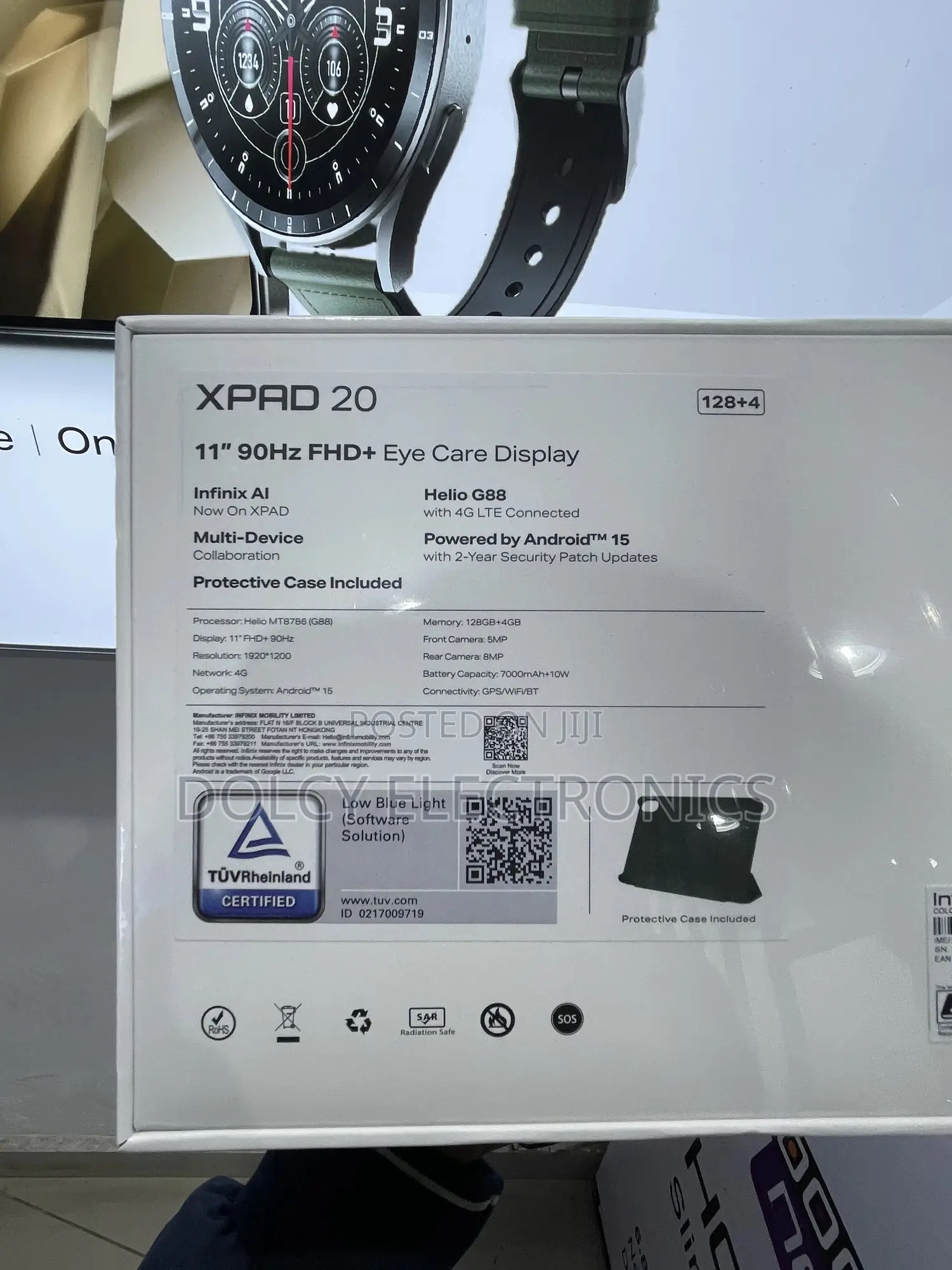 New Infinix Xpad 20 128 GB Black