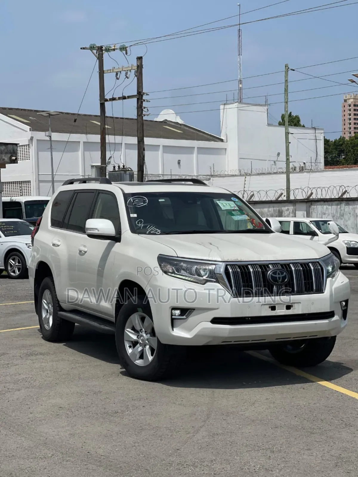 Toyota Land Cruiser Prado 2.8 2021 White