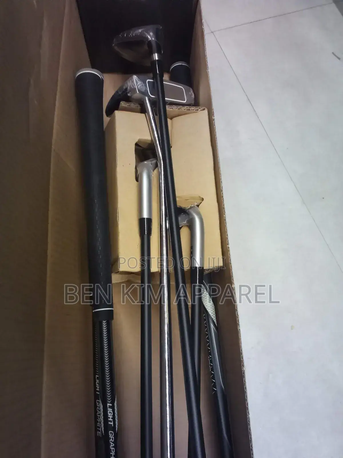 Golf Clubs 7 Pack Graphite Size1 Right Handed European Kids/Adults