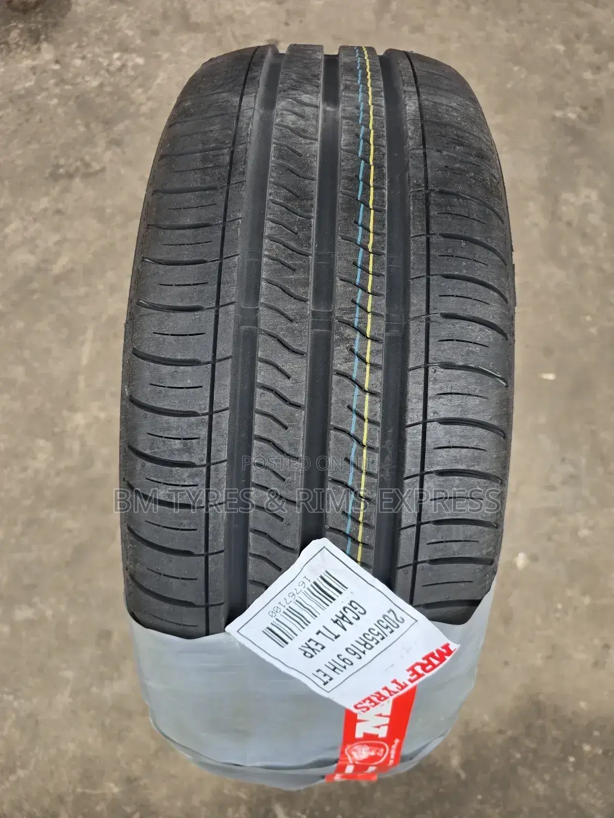 205 /55 R16 MRF Tyres (India) New Technology.