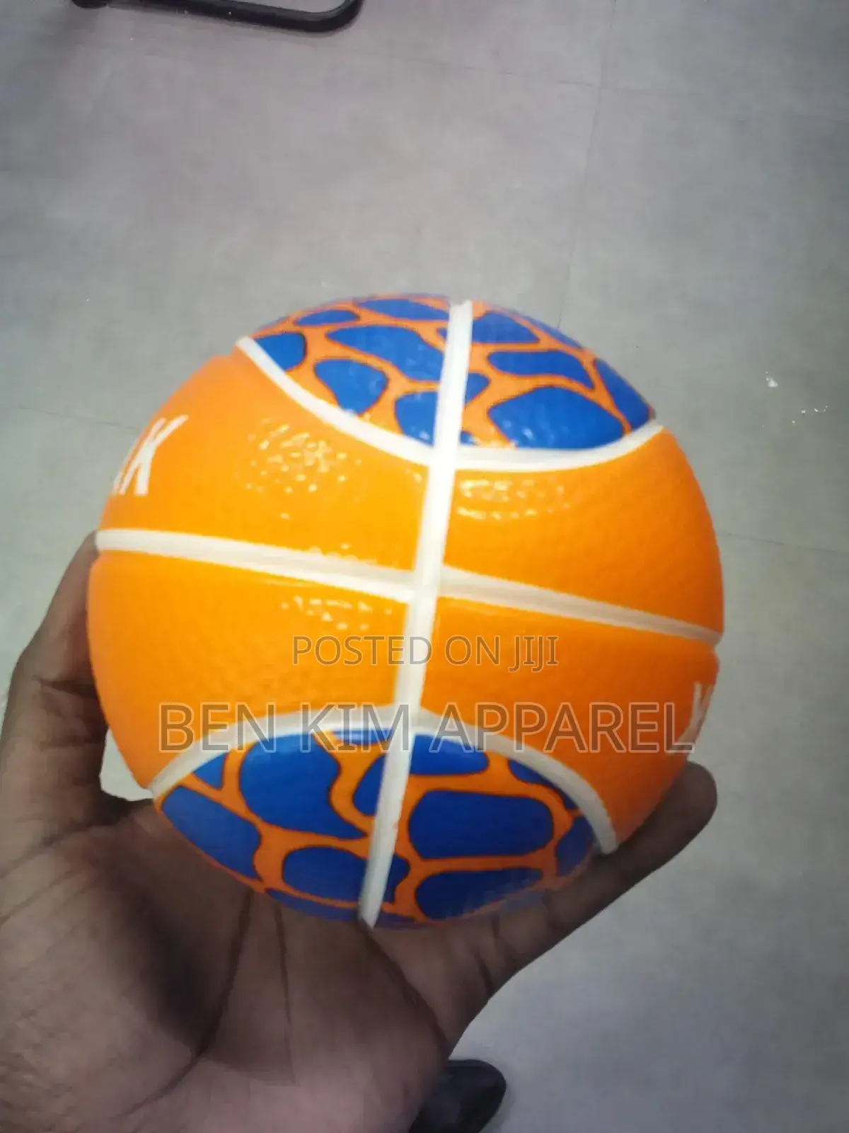 Kids and Adults Basketball Foam Size 1 Injury Free Orange