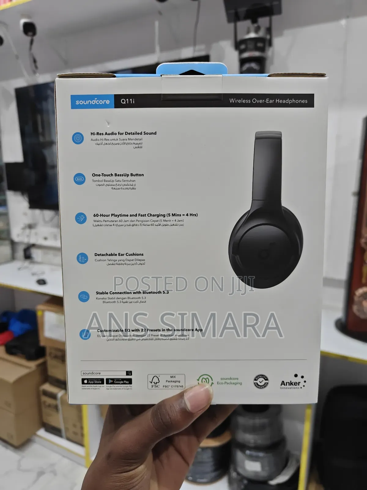 Anker Soundcore Q11i Over-Ear Headphones