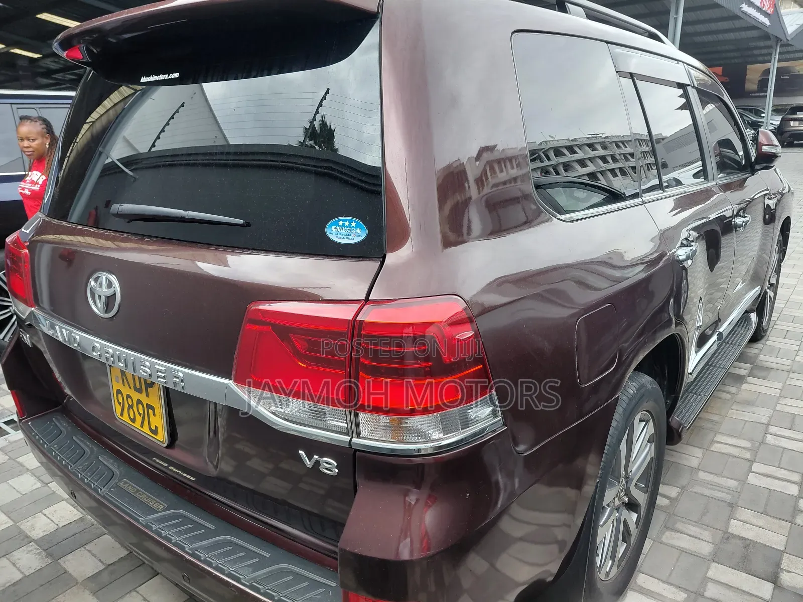 Toyota Land Cruiser 2017 Maroon