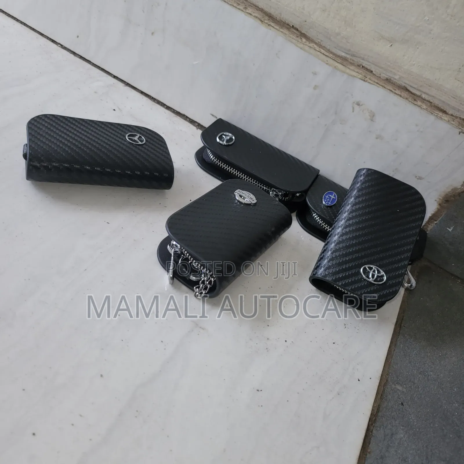 Classy Branded Car Key Holder With Zip