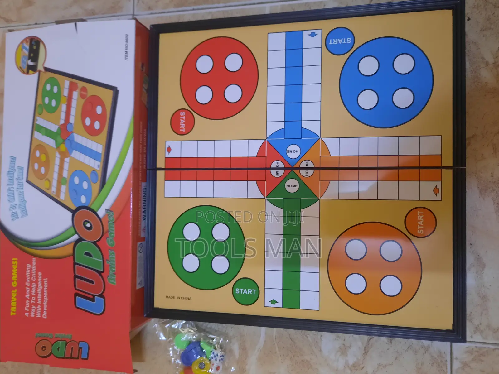 Ludo Board Game.Fun Kids' Intelligence Brains Game