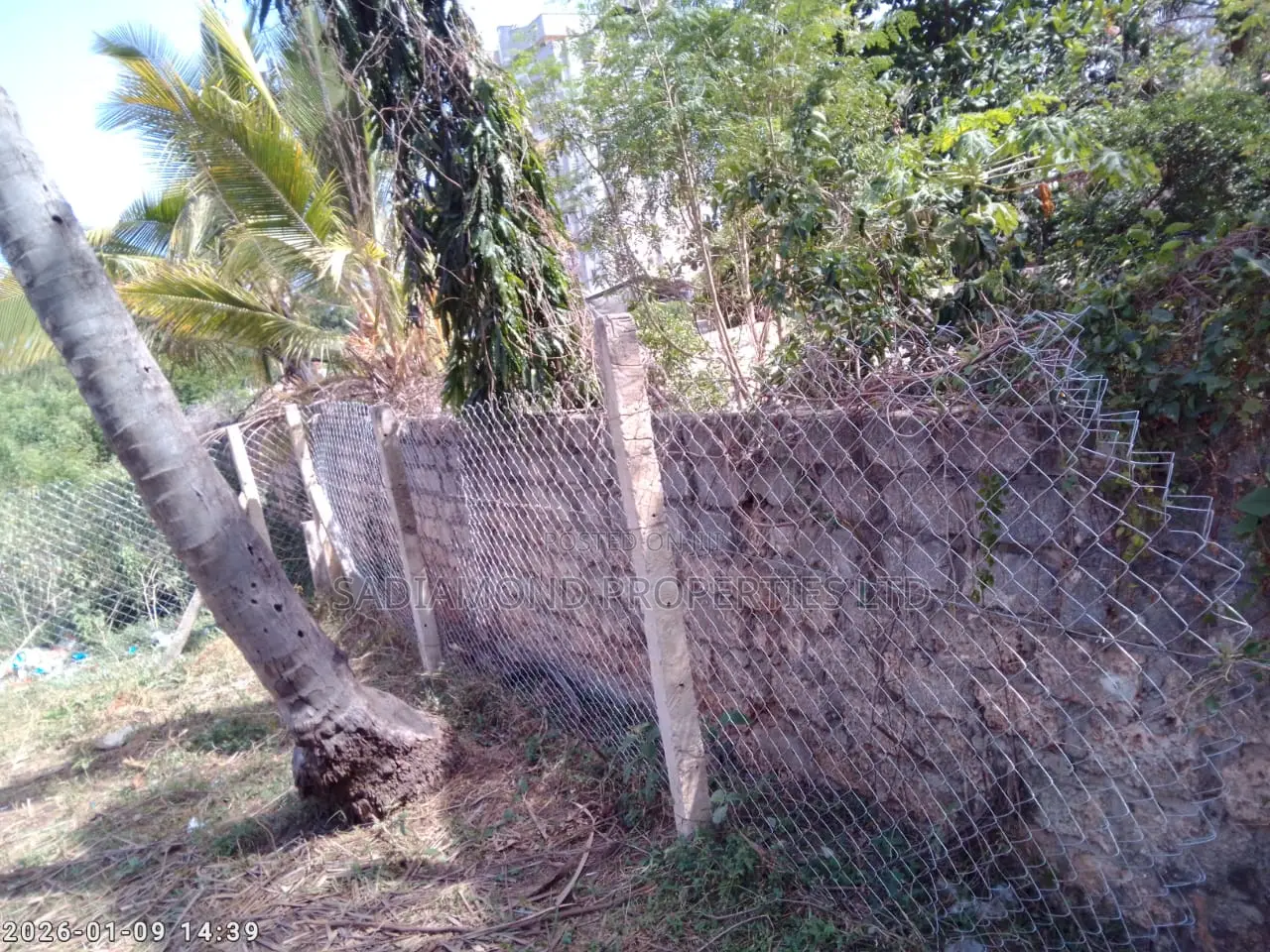 Prime 1/8 Acre Land for Sale in Mtwapa