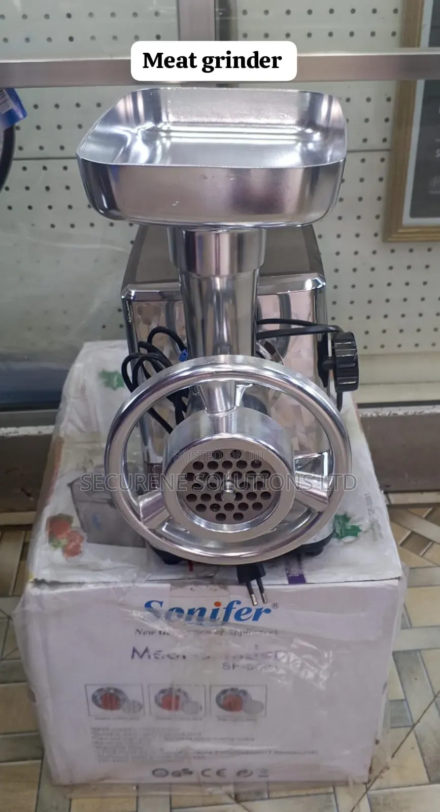 Sonifer Sf-5001 Electric Meat Grinder.