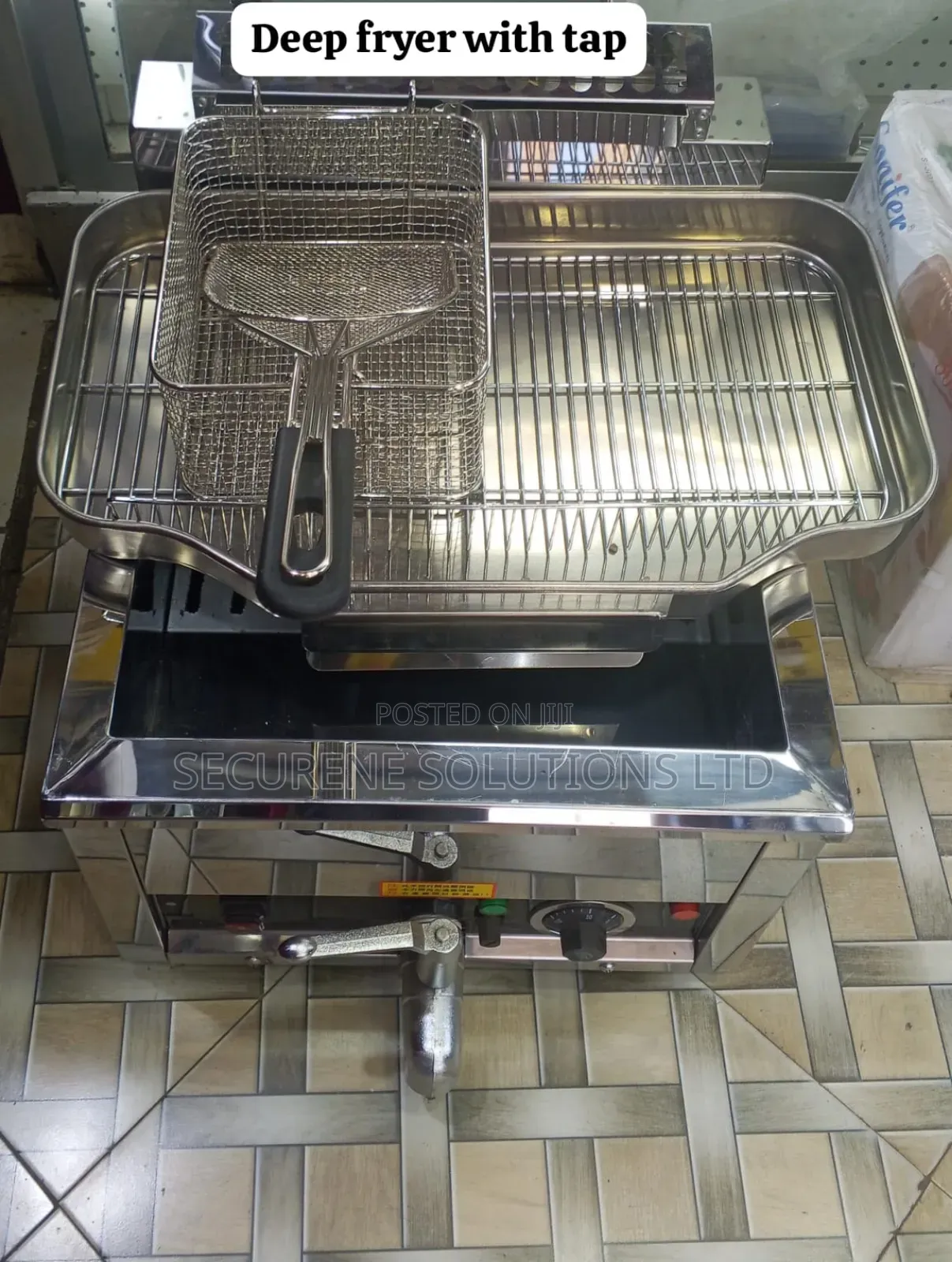 Commercial Deep Fryer,A Single-tank Model.