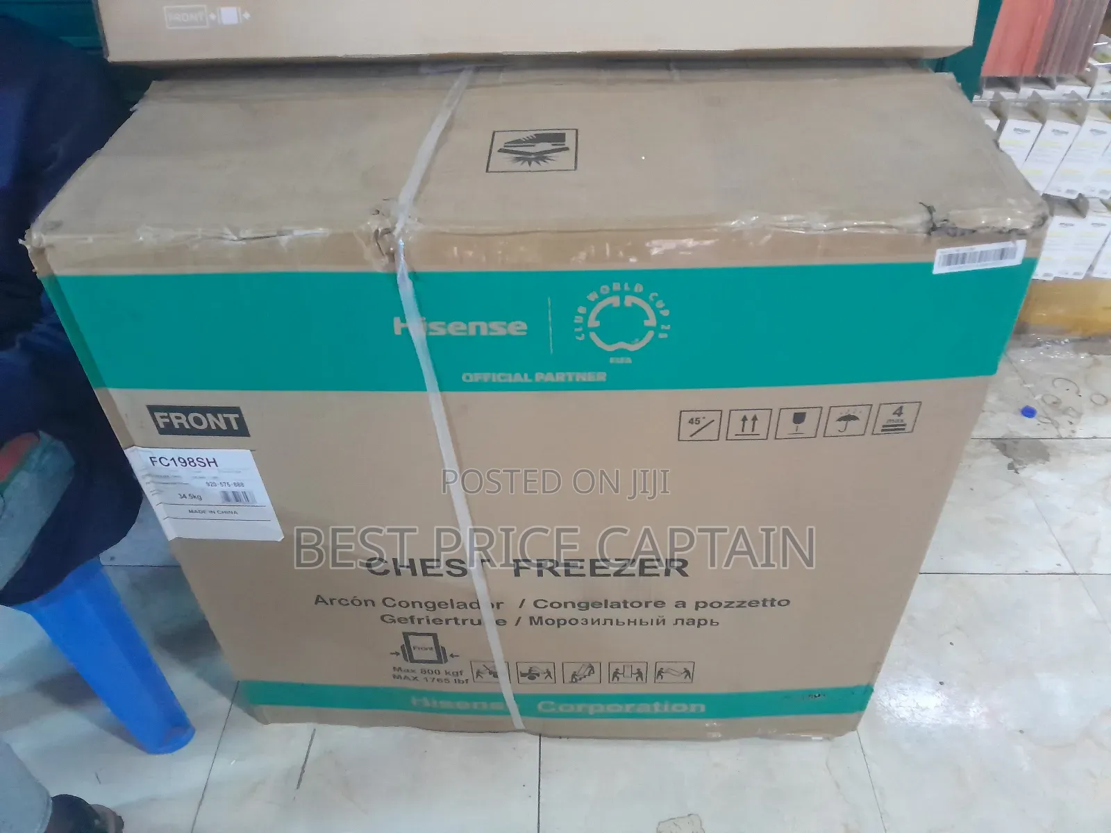 Hisense Freezer 198l Brand New