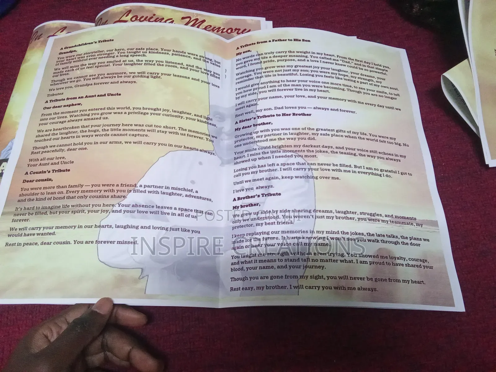 Excellent Programs Printing Quality Observed / *