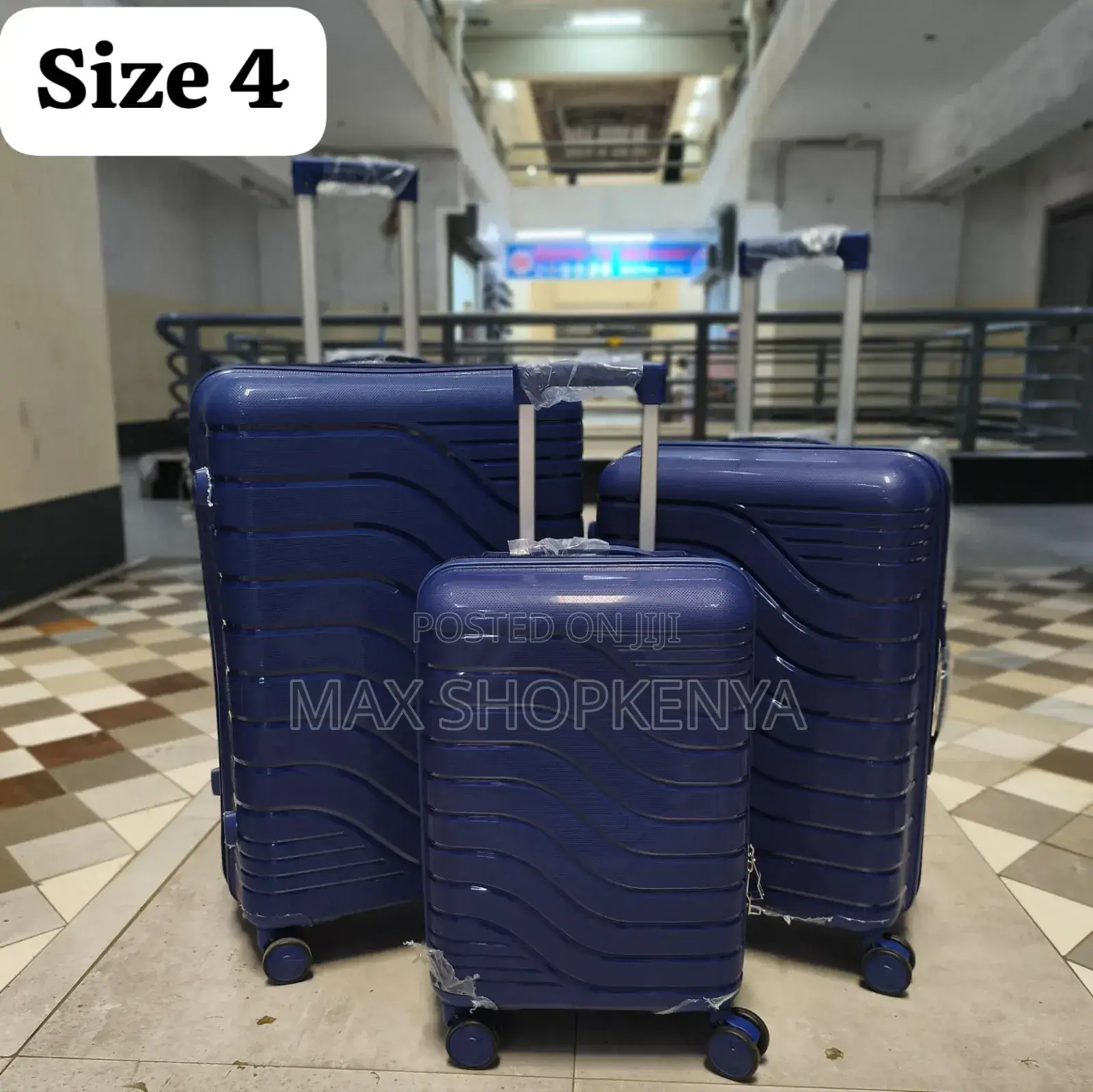 Rubber Suitcases 3 in 1 Size 4