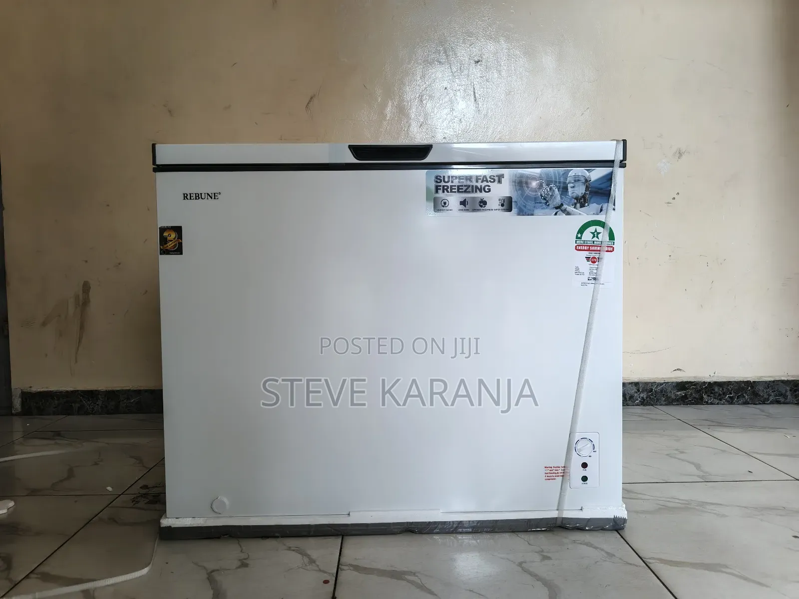 Rebune 243l Chest Freezer Large Capacity Freezer