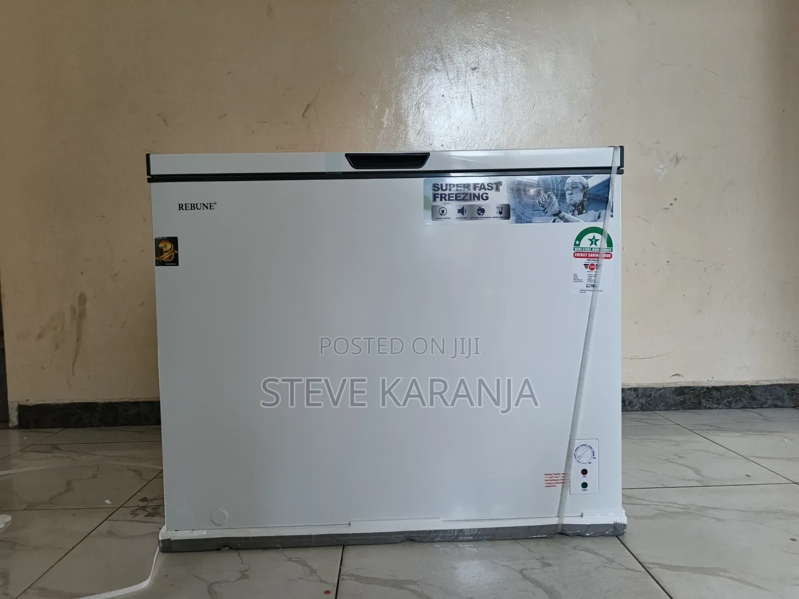 Rebune 243l Chest Freezer Large Capacity Freezer