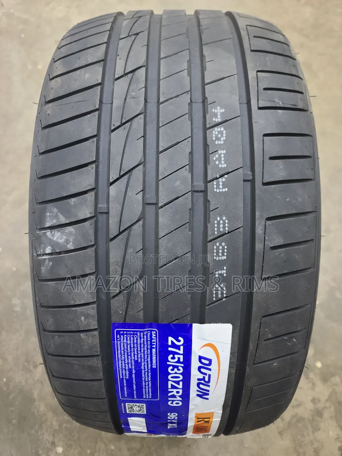 275/30r19 Durun Tyres 96 Y X/L