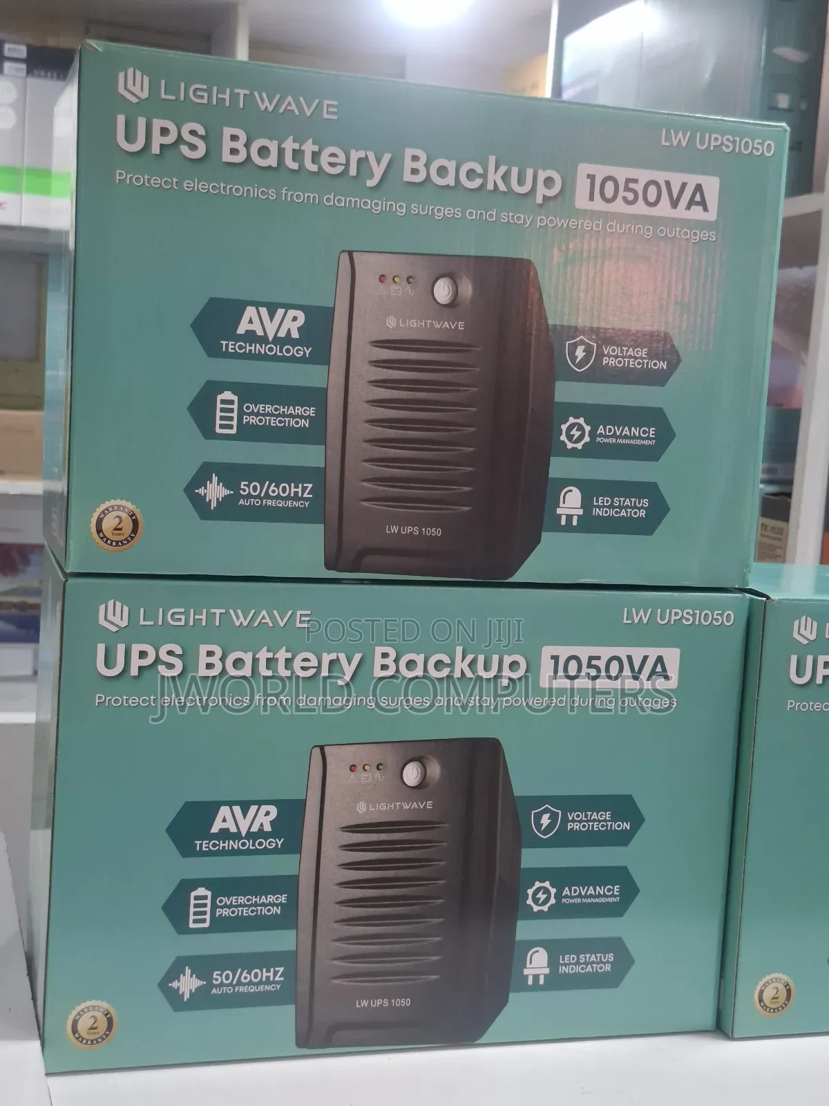 Lightwave 1050va Ups- High Efficiency Back Up Power System