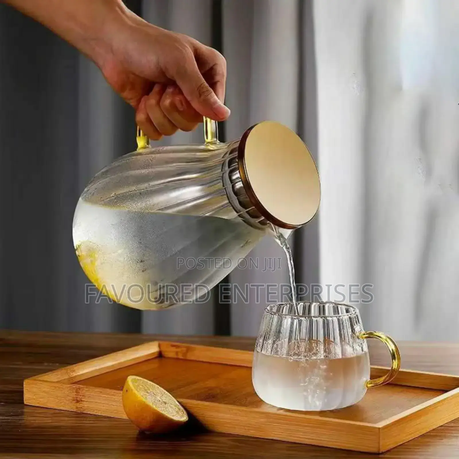 Borosilicate Tea Glass Pot 9pcs