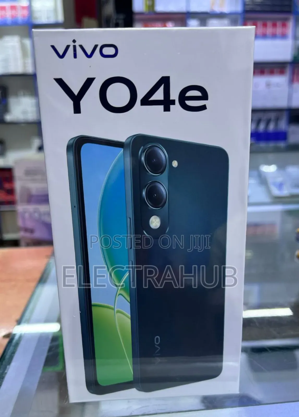 New Vivo Y04 64 GB Black