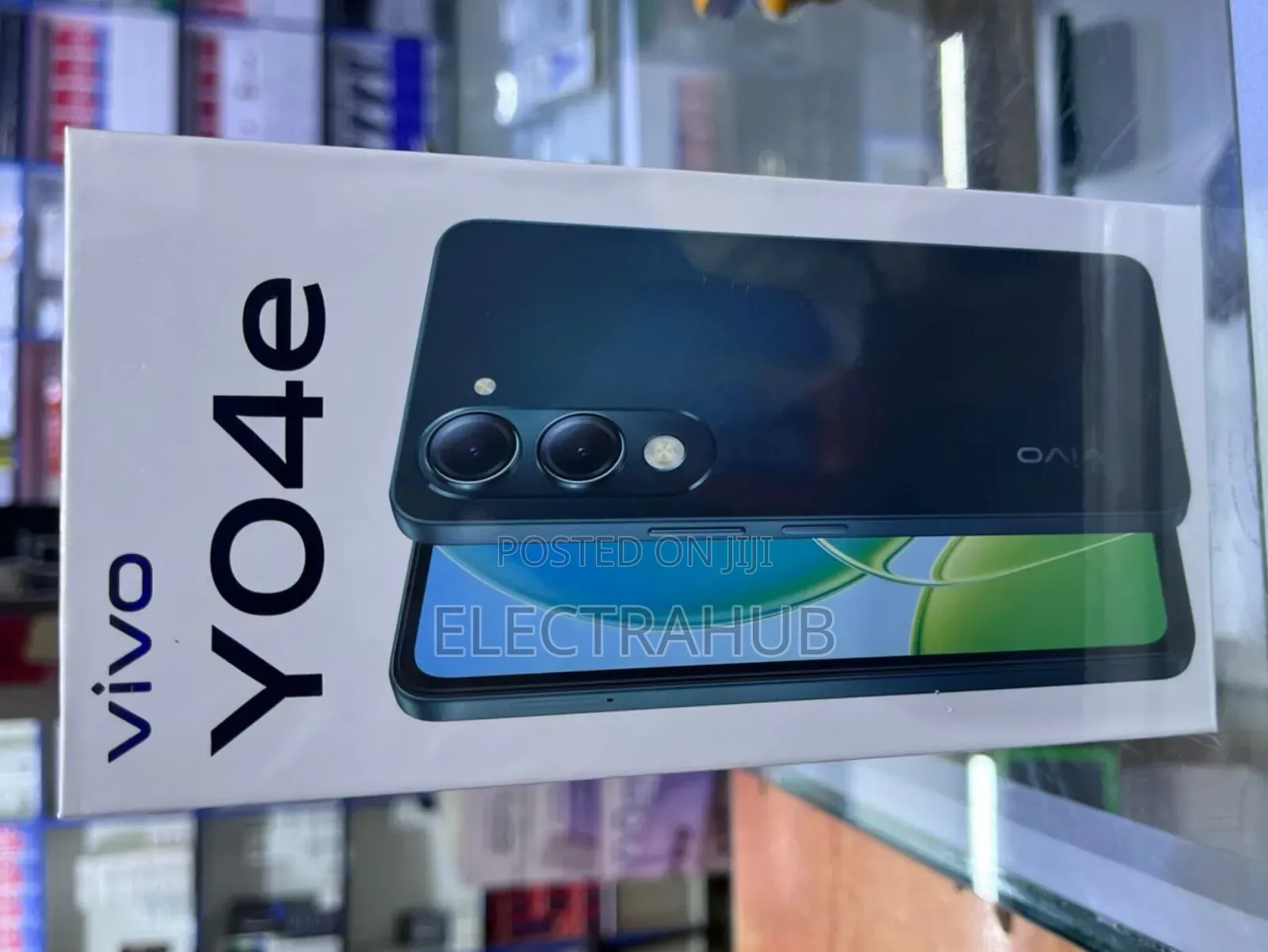 New Vivo Y04 64 GB Black