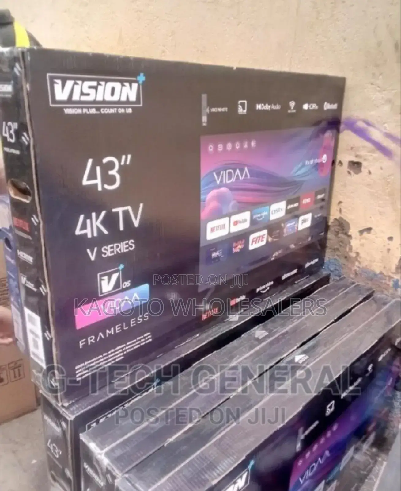 Vision 43inch Vidaa Smart Tv
