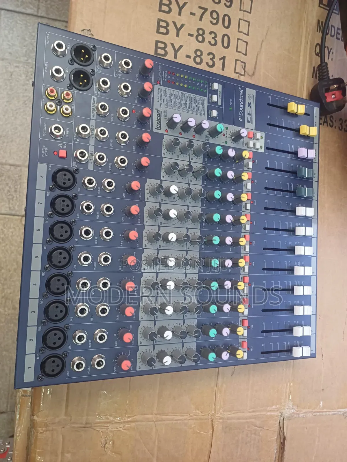 Soundcraft Efx8 8-Channel Audio Mixer