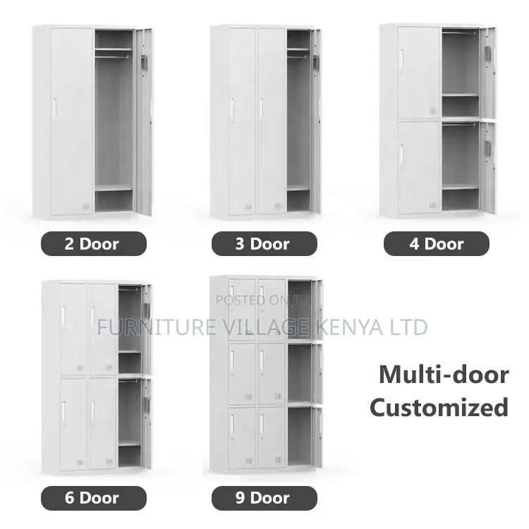 Office Cabinet; 12-locker Steel Office Cabinet