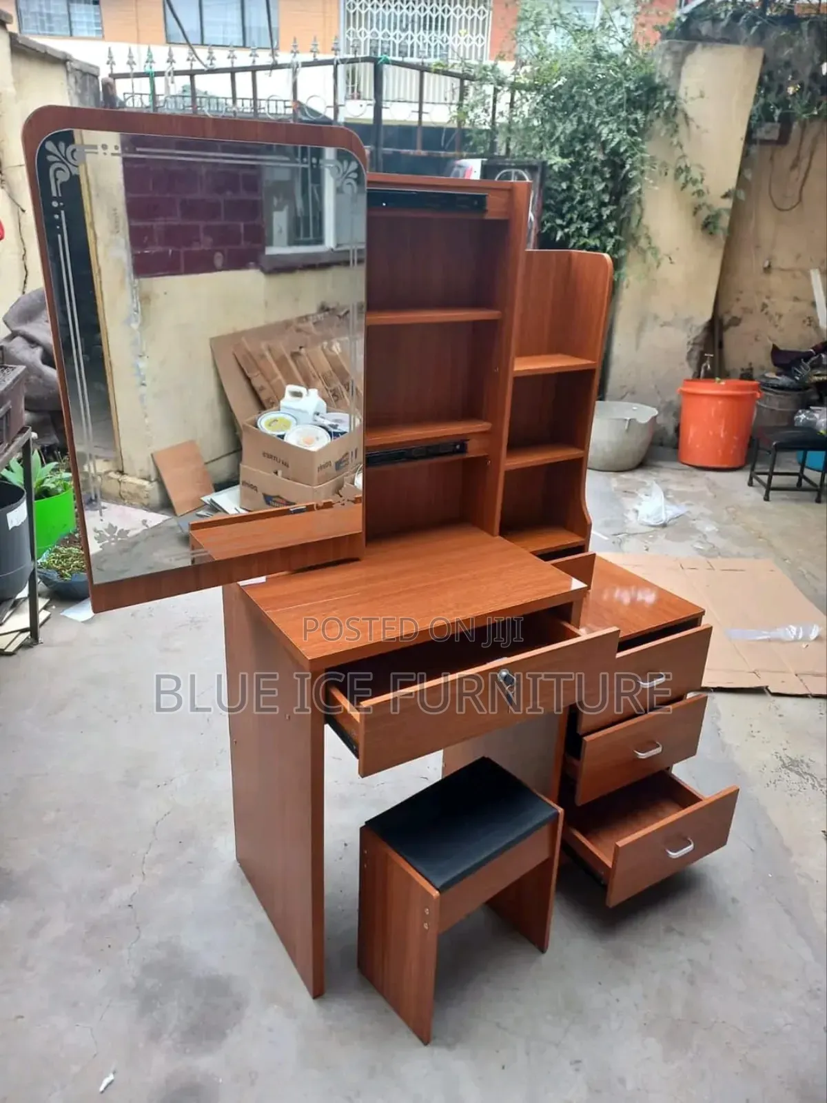 Brown Dressing Mirror