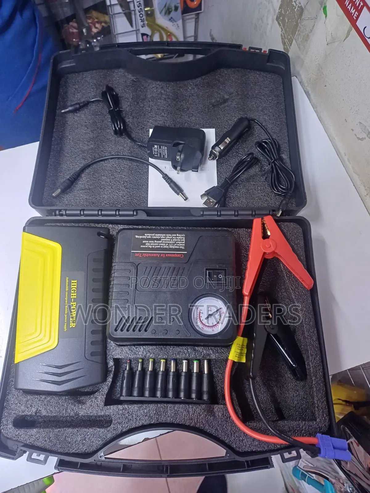 Car Jumpstater Plus Air Compressor