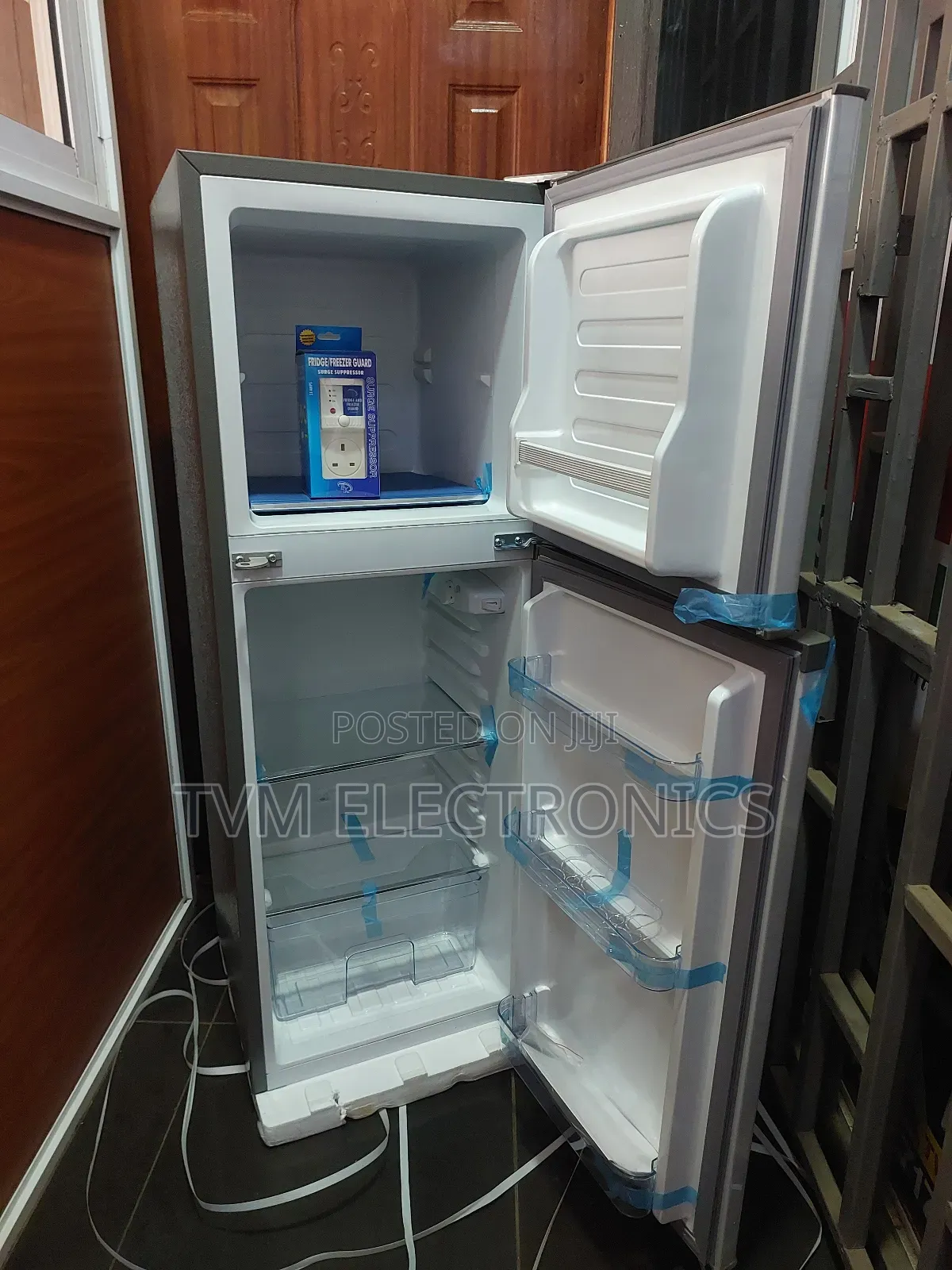 Ramtons 128 Liters Double Door Direct Cool Fridge, Mar Silver Rf/171