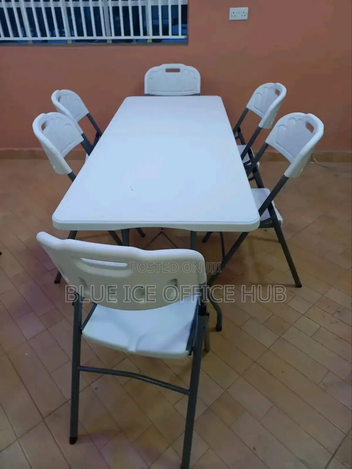 Imported 6 Seater Foldable Table With Chair