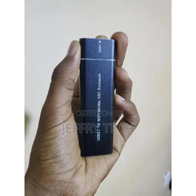 M.2 Nvme + M.2 NGFF Sata SSD to Usb Type-C 3.1/3.0 High-Speed Externa