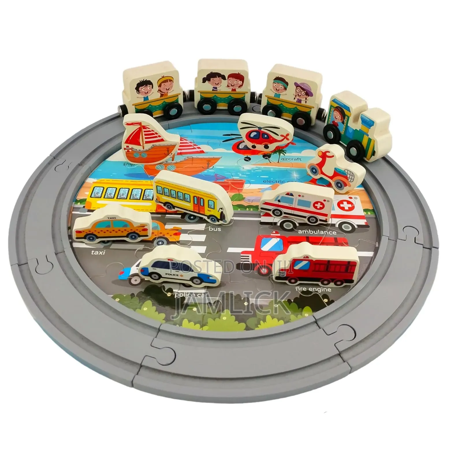 Traffic Rail Puzzle - Jy