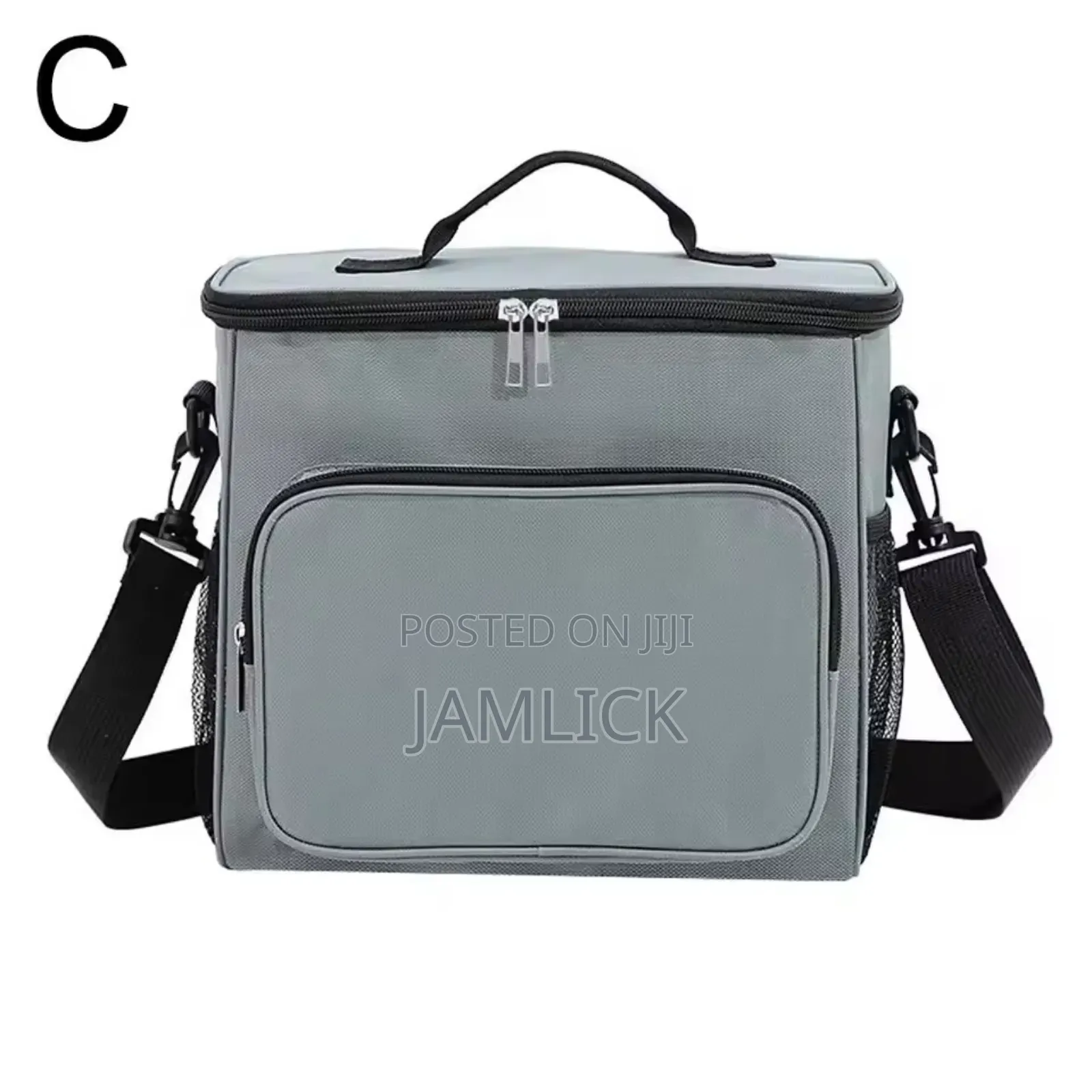 Single Layer Large Insulated Lunch Bag - Hk